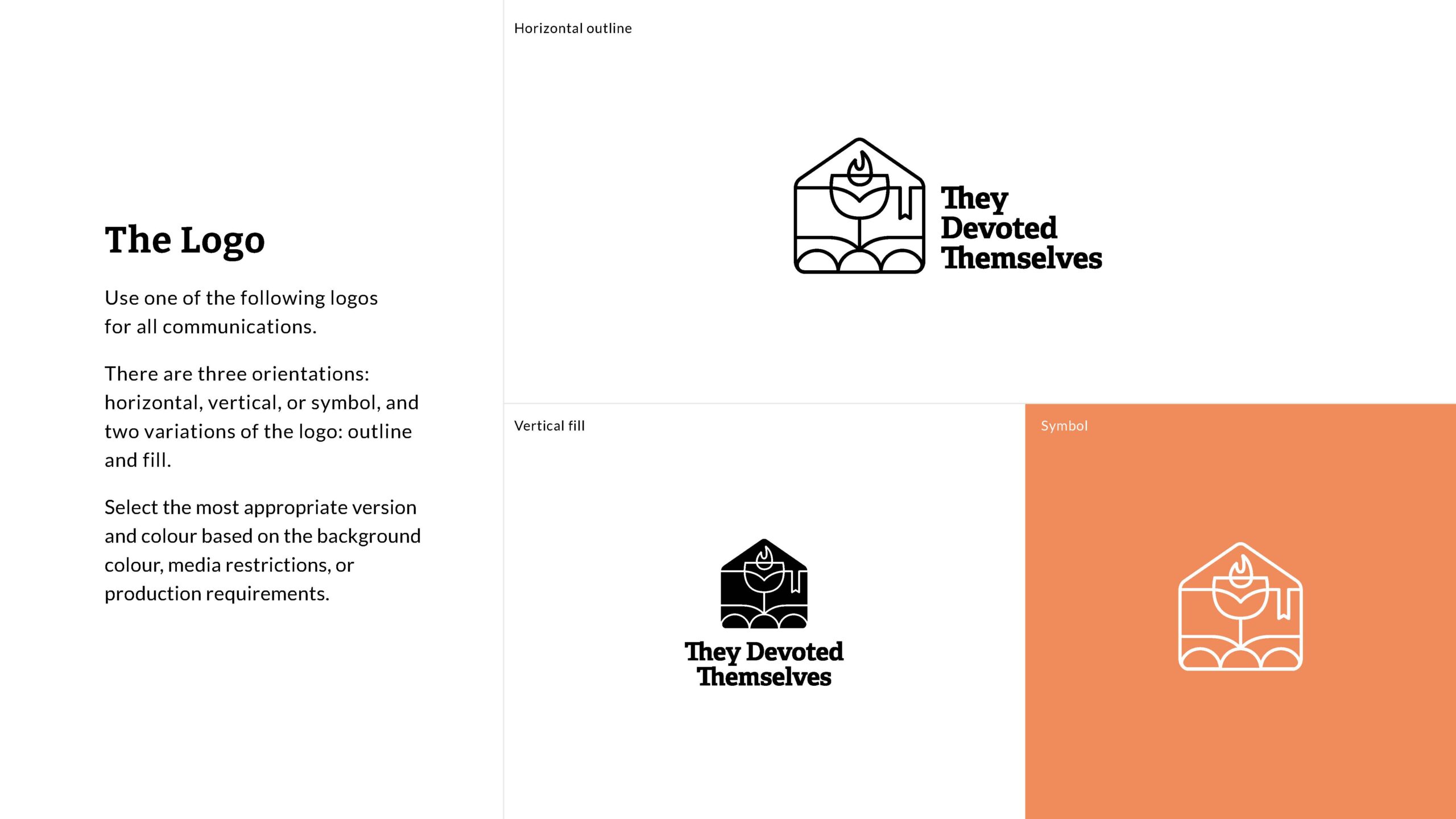 The Devoted Themselves brand guidelines