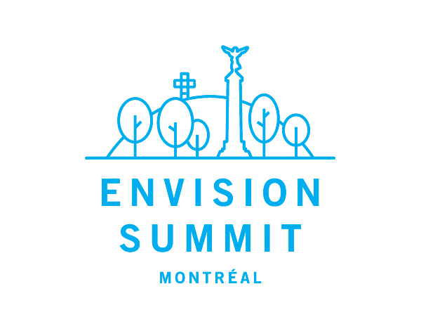 Envision Summit Montreal Logo design