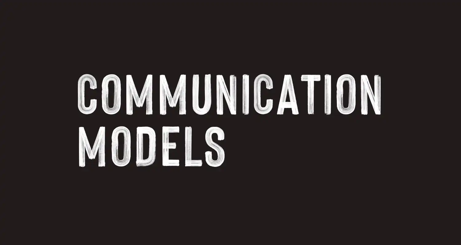 Featured Image for “Communications models”
