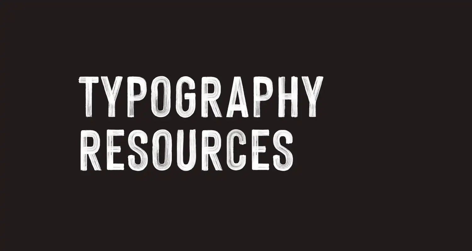 Featured Image for “Typography resources”